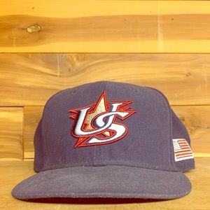 Team USA Baseball Fitted Cap 7-3/8
